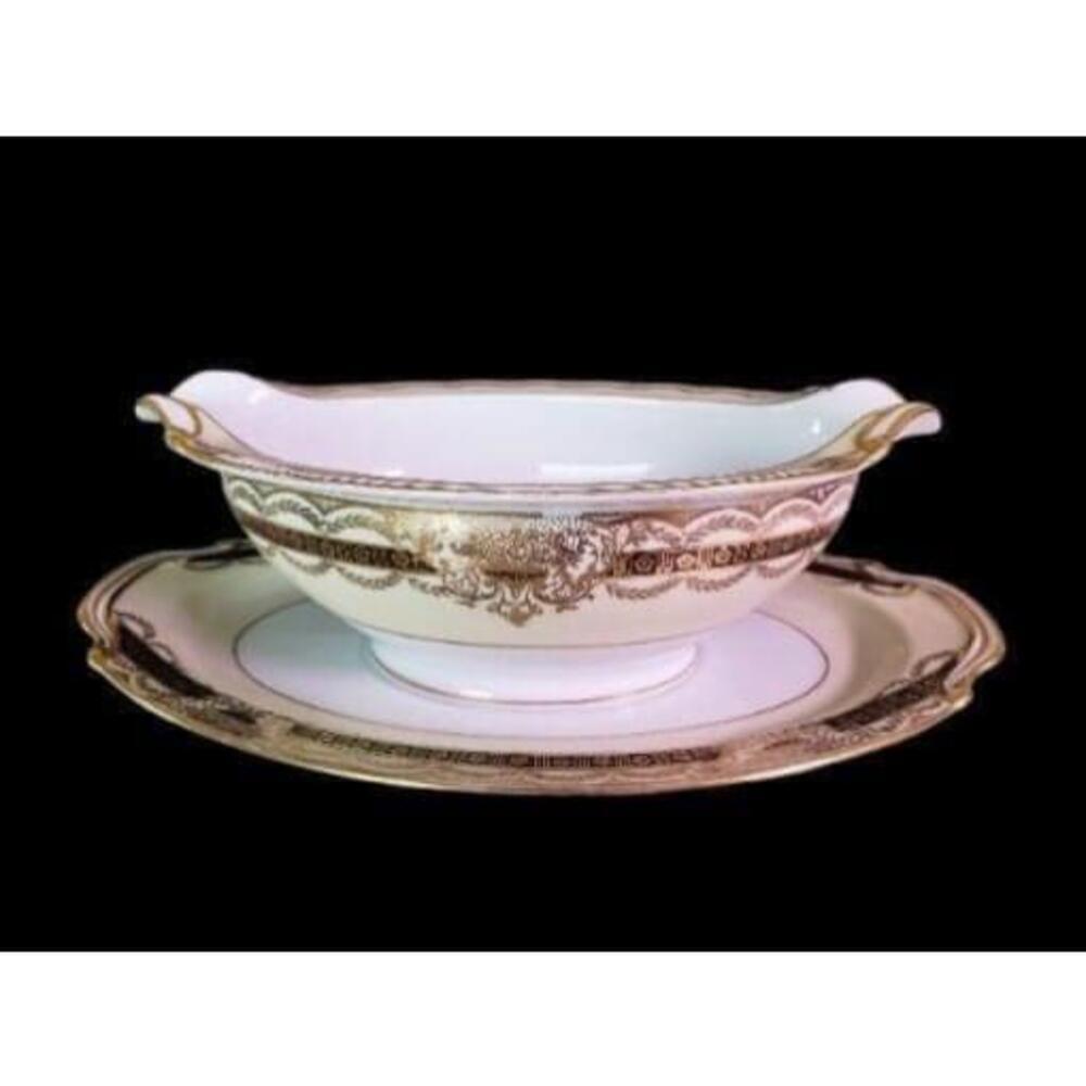 vintage Noritake Augustan Gravy Boat 4987
